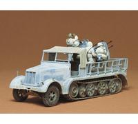 Tamiya 1/35 50 German Army 8-ton Half-track 4-track high-firing gun 35050