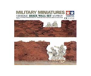 Tamiya 1:35 Brick Wall Set 35028 Model Diorama Accessories