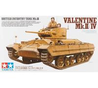 Tamiya 1/35 British Infantry Tank Valentine Mk.2/Mk.4 Model Kit 35352