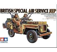 Tamiya 1/35 British SAS Jeep WW2 TC 35033 as seen SAS Rogue Heroes Series 1