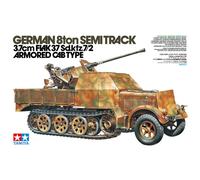 Tamiya 35144 German 8ton Semitruck 3.7cm Flak 37 Sd.Kfz.7/2 1:35 Model Kit