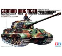 Tamiya 1/35 German King Tiger Production Turret Panzer Kampfwagen VI Tiger II 35