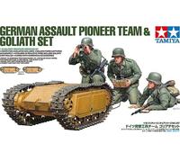 Tamiya 1/35 German Pioneer & Goliath set -35357 Military Model Kit