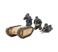 TAMIYA 300035357 Militär 1:35 Dt. Pioneer & Goliath Set (3+2)