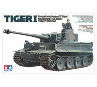 Tamiya German Tiger I Early Production 1:35 Military Plastic Model Assembly Kit