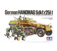 Tamiya 1/35 Hanomag Sdkfz251/1 WW2 German Military Model Kit