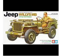 Tamiya 1/35 Jeep Willys Mb 1/4-Ton Truck Military Model Kit Fast Shipping 35219