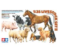 Tamiya 1/35 Livestock Set 2 - 35385