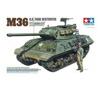 TAMIYA 35390 1:35 US M36 Jagdpanzer (1) - Model making, plastic kit, hobby, crafts, tank building kit, military construction, tank 1:35, stand model making