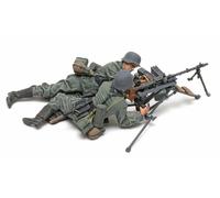 Tamiya 35386 - 1:35 Figure Set German MG Troops (5) With WW2 - New