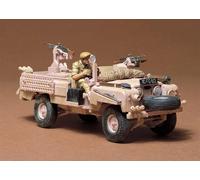 Tamiya 1/35 Military Miniature Series No. 76 British Army S.A.S Land Rover Pink
