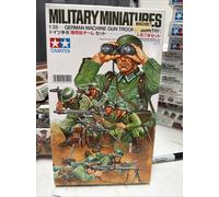 Tamiya 1/35 Military German WWII Machine Gun Troops Infantry Figures Set 35038