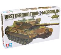 Tamiya 1/35 Military Miniature No.112 West German Leopard A4 Tank Model