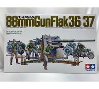 Tamiya 1/35 Military Miniature Series No.17 German Army 88mm Gun Flack 36 / 37