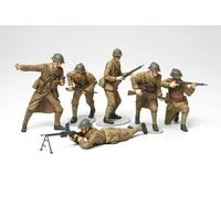 Tamiya 1/35 Military - WWII French Infantry Set - 35288