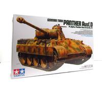 Tamiya 1/35 Panther Ausf.D (Sd.Kfz.171) German Tank Plastic Model Kit #35345
