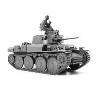 Tamiya 300035369 35369 Pz.Kpfw. 38(T) Ausf E/F Tank 1:35 Plastic Model Kit, Unlackiert