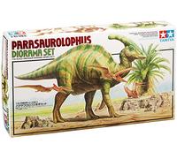TAMIYA - 1:35 Parasaurolophus Diorama Set - Plastic Construction Kit - Model Making - Faithful Replica - Detailed Kit - Crafts - Hobby - Assembly