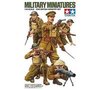 TAMIYA 35339 WWI British Infantry Set x 5 figs 1:35 Military Model Kit Figures