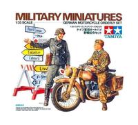 Tamiya German Motorcycle Orderly Set