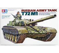 Tamiya 1/35 scale Soviet Russian Army Tank T72M1 model kit