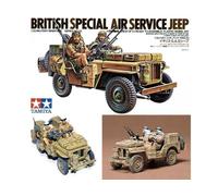 Tamiya 1/35 scale WW2 British SAS North Africa Jeep