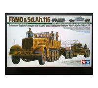 Tamiya 1/35 scale WW2 German FAMO and trailer Tank Transporter