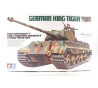 Tamiya 1/35 scale WW2 German King Tiger tank - Porsche Turret