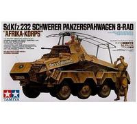 Tamiya 1/35 scale WW2 German Sd.Kfz.232 Africa Korps DAK model kit