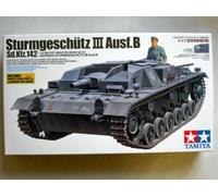 Tamiya 1/35 scale WW2 German Sturmgesshutz STUG III Ausf B tank