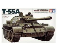 Tamiya 1/35 scale WW2 Russian Soviet Tank T 55 military model kit