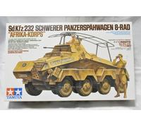 TAMIYA 1/35 Sd.Kfz.232 Schwerer Panzerspahwagen 8-RAD Afrika-Korps Model Kit NEW