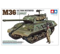 TAMIYA 35390 1:35 US M36 Jagdpanzer (1) - Model making, plastic kit, hobby, crafts, tank building kit, military construction, tank 1:35, stand model making