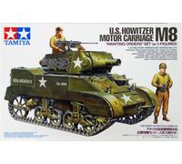 Tamiya 1/35 US Howitzer Motor Carriage M8 w/3 Figures Military Model Kit #35312
