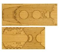 TAMIYA 1/350 Japanese Battleship Yamato Wooden Deck Sheet Model Kit NEW Japan