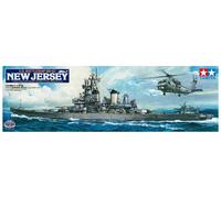 TAMIYA 1/350 SHIPS WW2 USN Navy ship NEW JERSEY (W/DETAIL) boat model kit