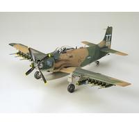 Tamiya Douglas A-1J Skyraider U.S. Air Force Plane Model Kit Scale 1:48 61073