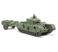 British Tank Churchill Mk.VII Crocodile | Tamiya 1/48 Scale Military Vehicle Kit