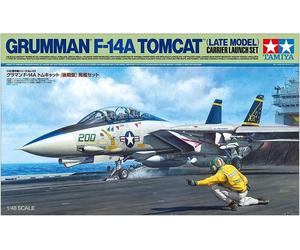 Tamiya 1/48 Masterpiece No.122 Grumman F-14A Tomcat (Late Type) Launch Set 61122