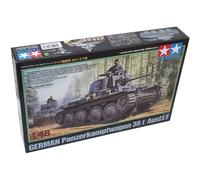 Tamiya 1/48 Military Model Kit Panzerkampfwagen 38(t) Ausf.E/F