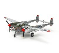 TAMIYA 61123 1:48 US P-38 J Lightning - Model Building, Plastic Kit, Hobby, Crafts, Gluing, Model Kit, Model, Assembly, Unpainted
