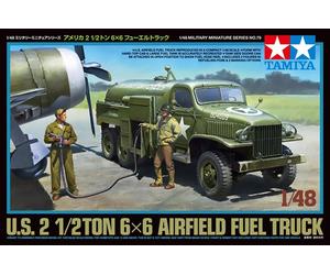 Tamiya 1/48 scale WW2 American US 2.25 ton Airfield Fuel Truck model kit