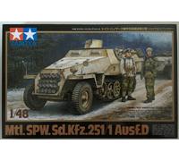 Tamiya Military Model Kit 1:48 Sd.Kfz. 251/1 Type D Half-Track (300032564)