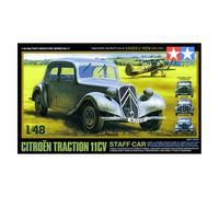 Tamiya 1/48 scale WW2 German staff car Citroen Traction IICV model kit