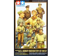 Tamiya 1/48 scale WW2 US American US Army Infantry & Jeep