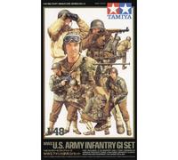 Tamiya Plastic Model Kit 32513 – 1:48 WWII US Army Infantry GI Set