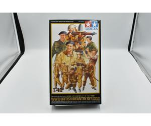 TAMIYA 1/48 WWII British Infantry Europe Campaign Set Model Kit NEW from Japan