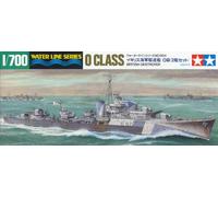 Tamiya 1/700 O Class Destroyer # 31904 - Plastic Model Kit