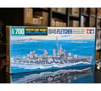 Tamiya Plastic Model Kit US Navy DD-445 Fletcher 1/700 TAM31902