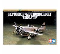 TAMIYA 1/72 AIRCRAFT WW2 US P-47D THUNDERBOLT BUBBLETOP